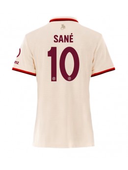 Bayern Munich Leroy Sane #10 Ausweichtrikot für Frauen 2024-25 Kurzarm